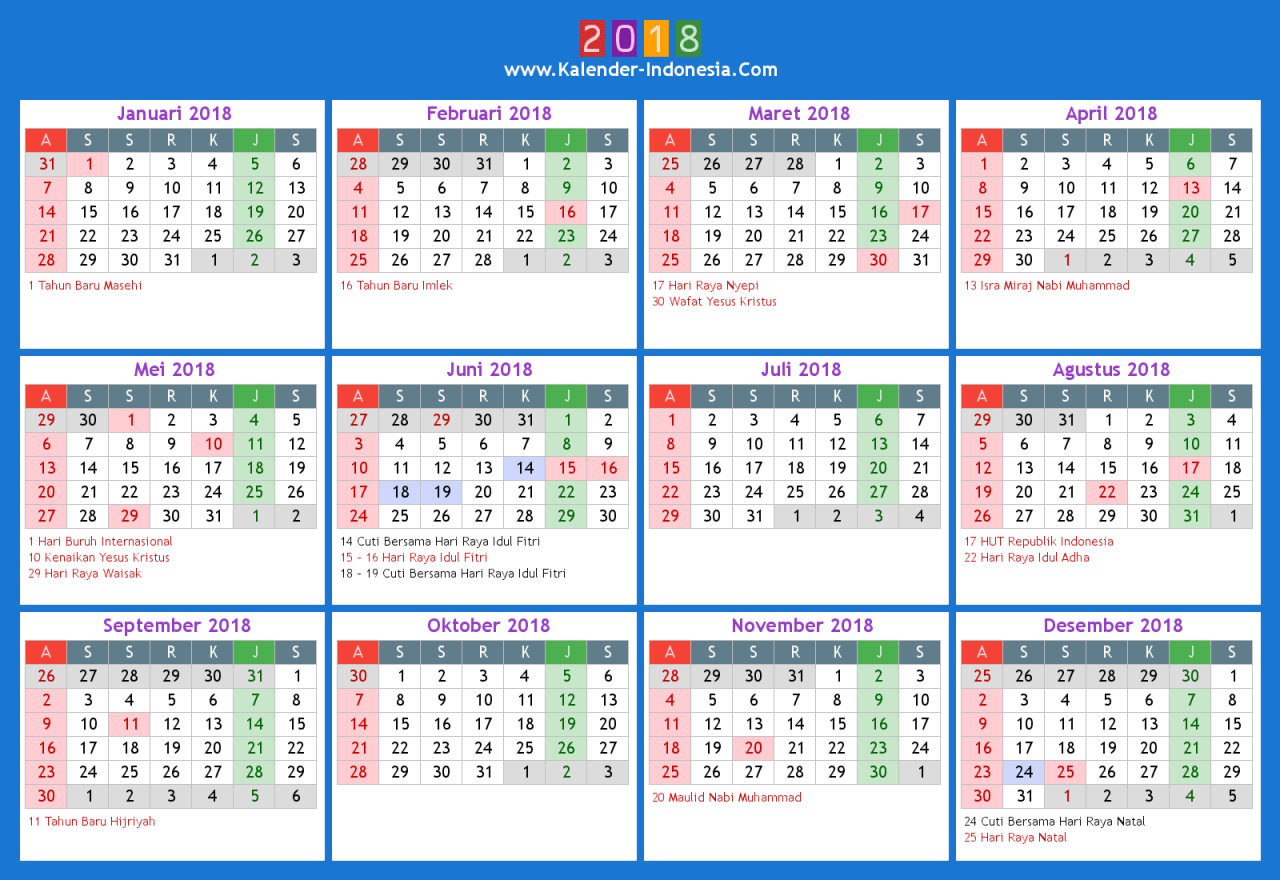 Kalender hari libur nasional Februari 2025 lengkap