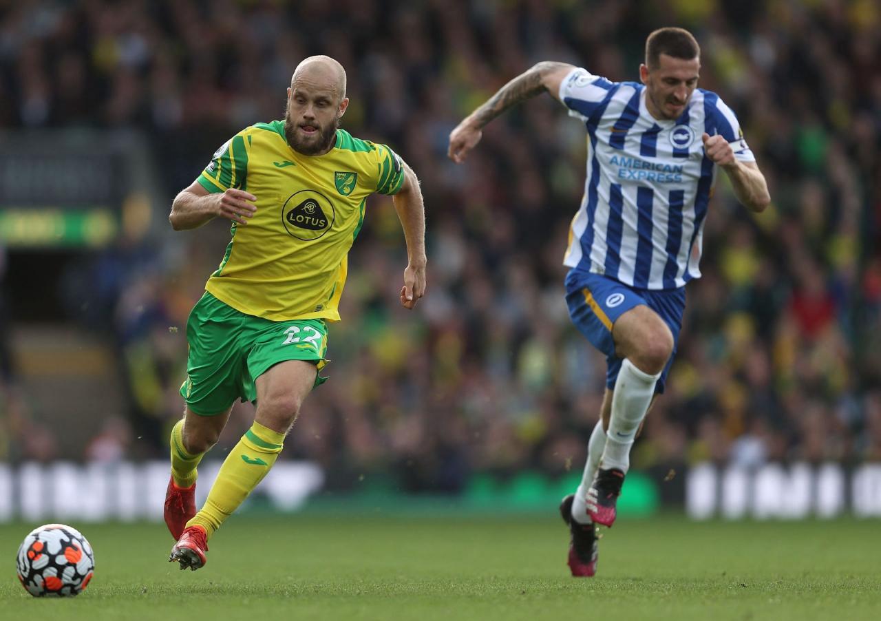 Norwich City vs Brighton:  Analisis pertandingan dan peluang kemenangan masing-masing tim