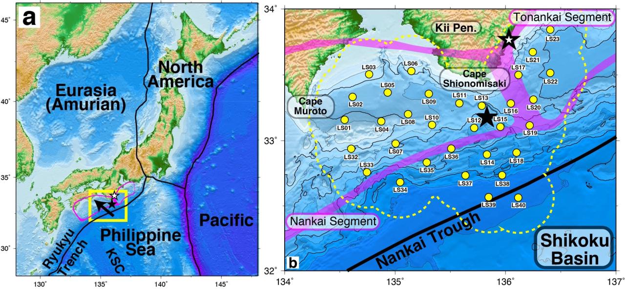 Peringatan dini gempa bumi Nankai Trough dan keterlambatannya