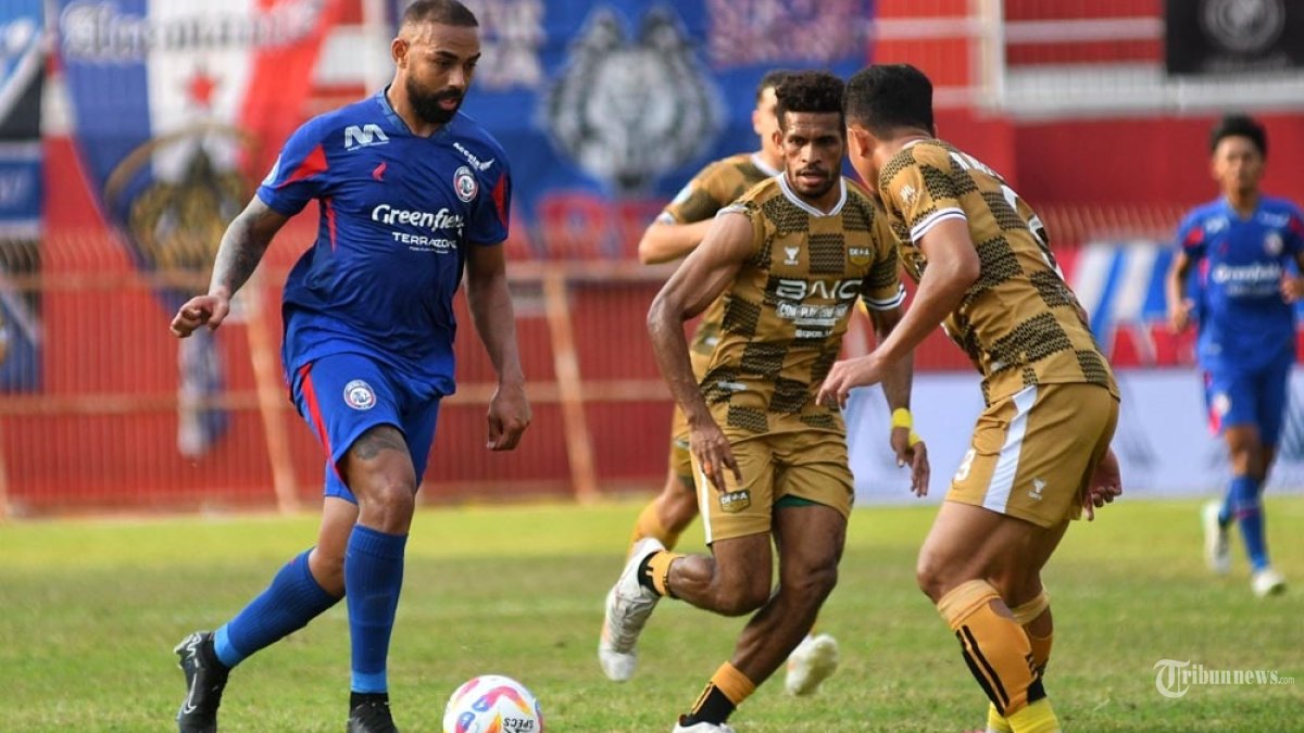 Dewa United menang besar atas Arema FC Liga 1: skor dan highlight