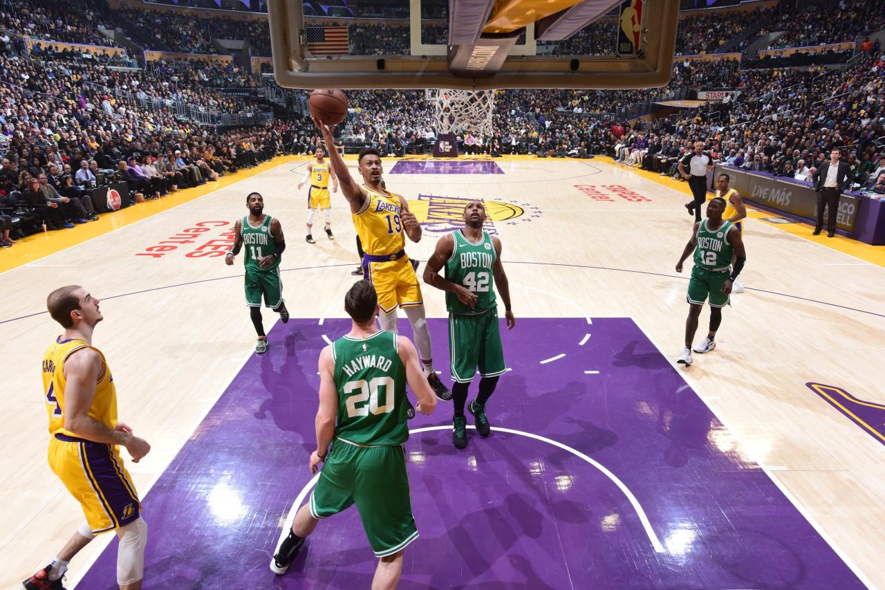 Kunci kemenangan Lakers atas Celtics skor 117-96