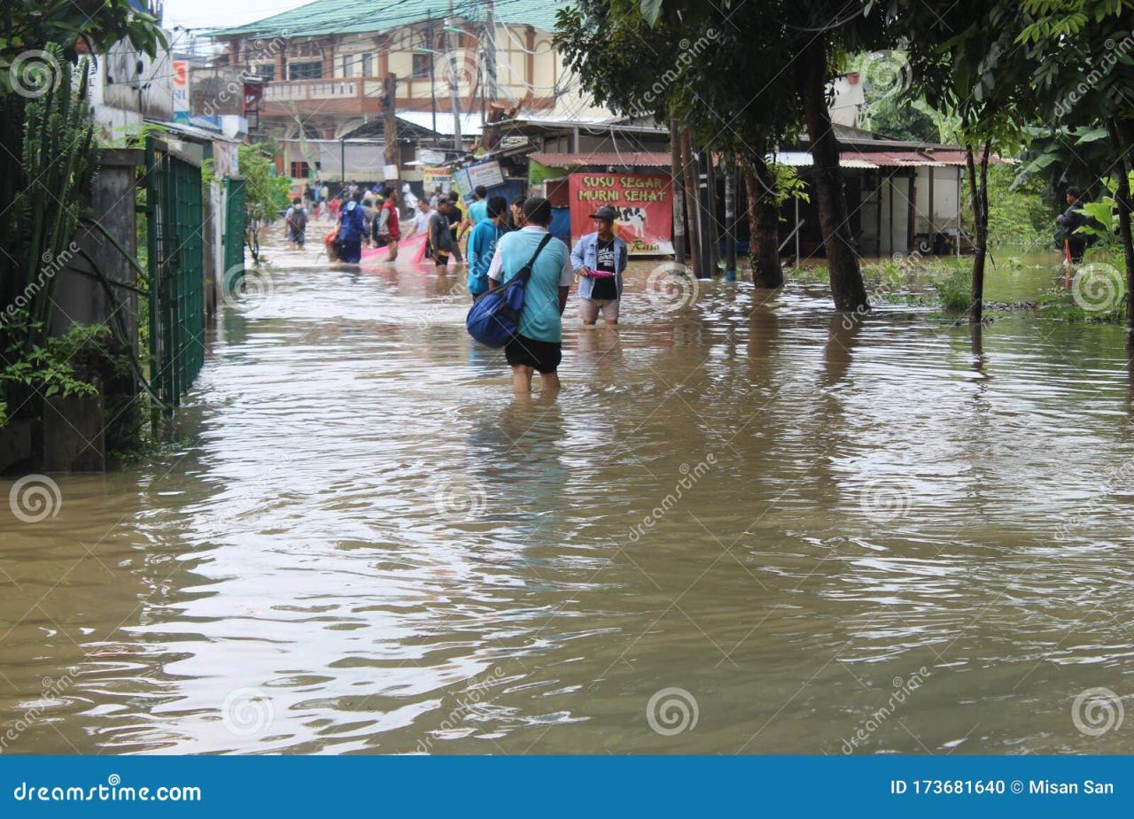 Kondisi banjir Jakarta 30 Januari 2025 dan daerah terdampak