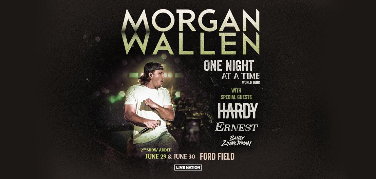 Jadwal tur konser Morgan Wallen 2025 album I'm the Problem