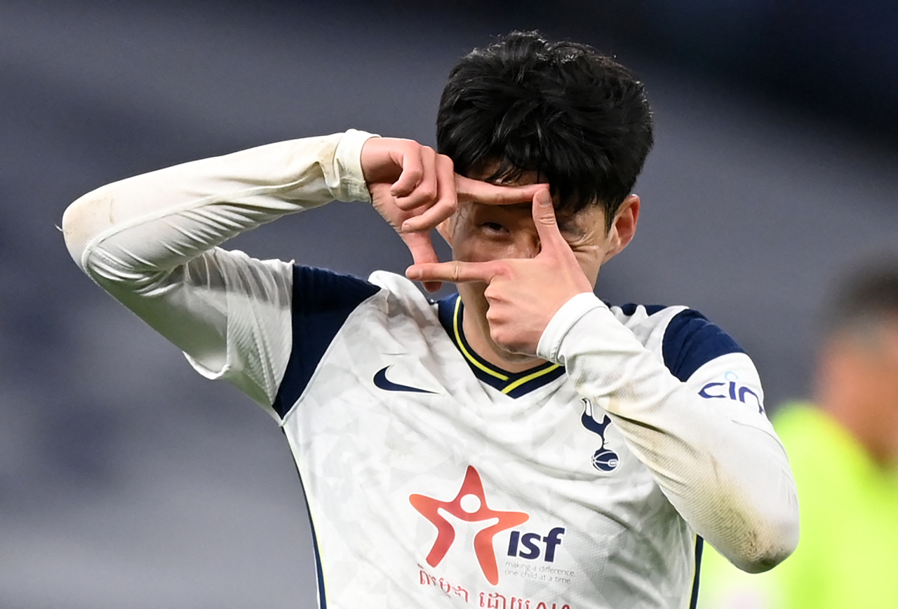 Son heung min mencetak berapa gol di laga hoffenheim vs tottenham