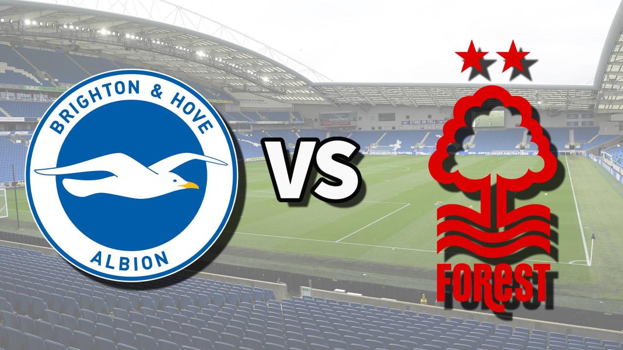 Nottingham Forest vs Brighton Anak-Anak Asuh Nuno Santo Menggila