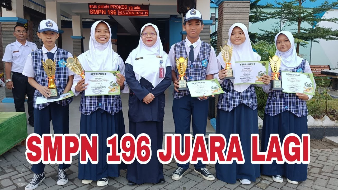 Siswa Spemjitu Raih Juara II Lomba Poster Senam Anak Indonesia