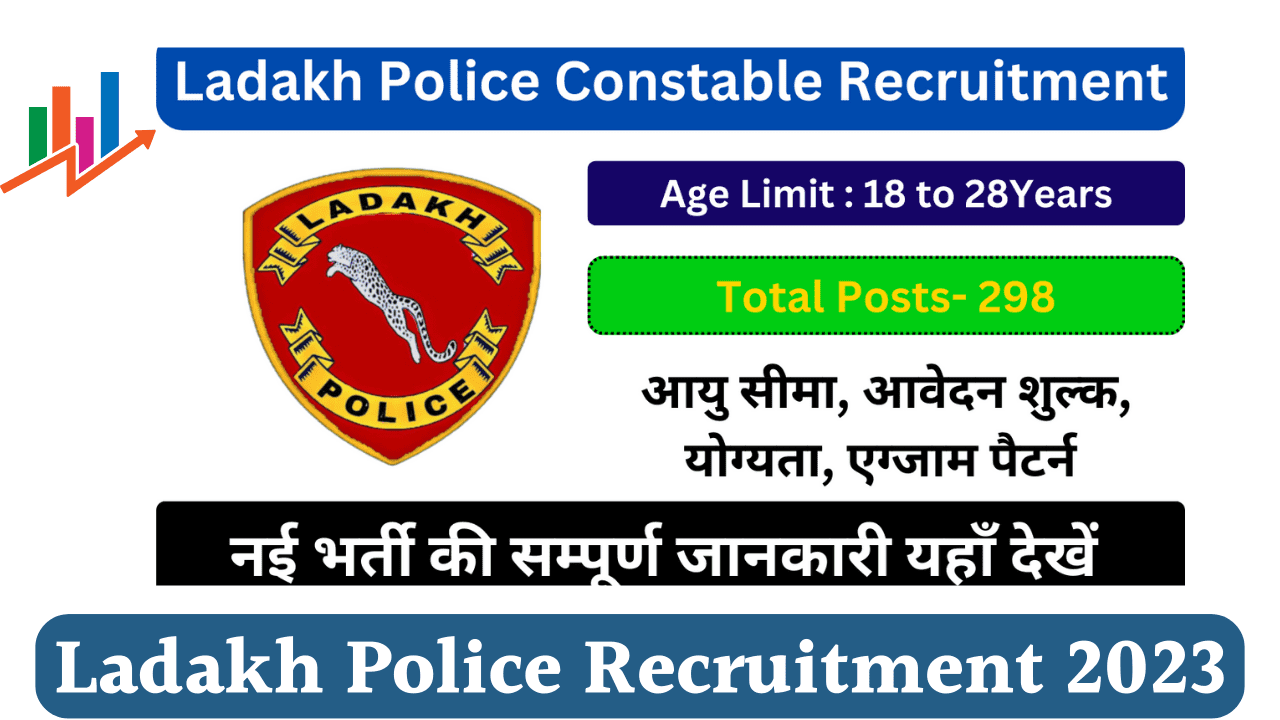 You are currently viewing Ladakh Police Recruitment 2023 – Notification PDF, Application Procedure