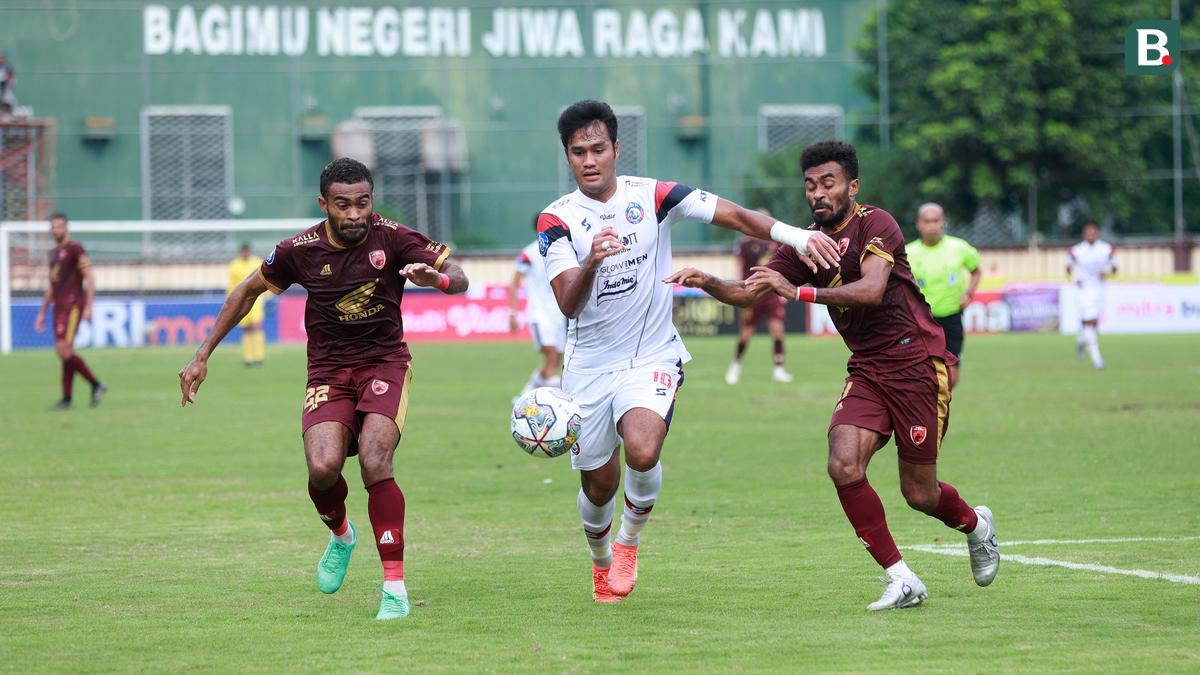 Gol Yakob Sayuri dan kemenangan Malut United atas Persik Kediri