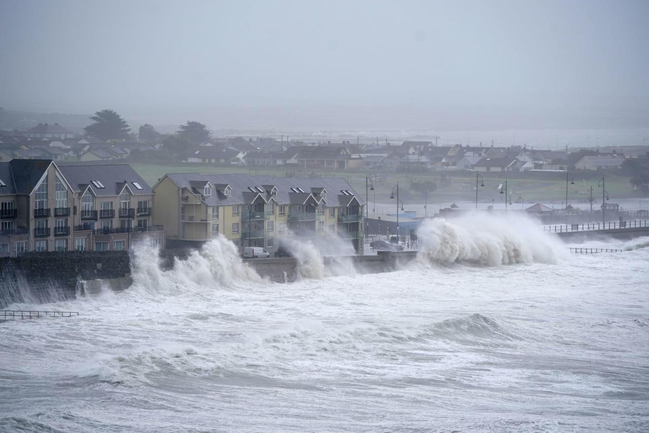 Korban meninggal akibat badai Éowyn di Irlandia