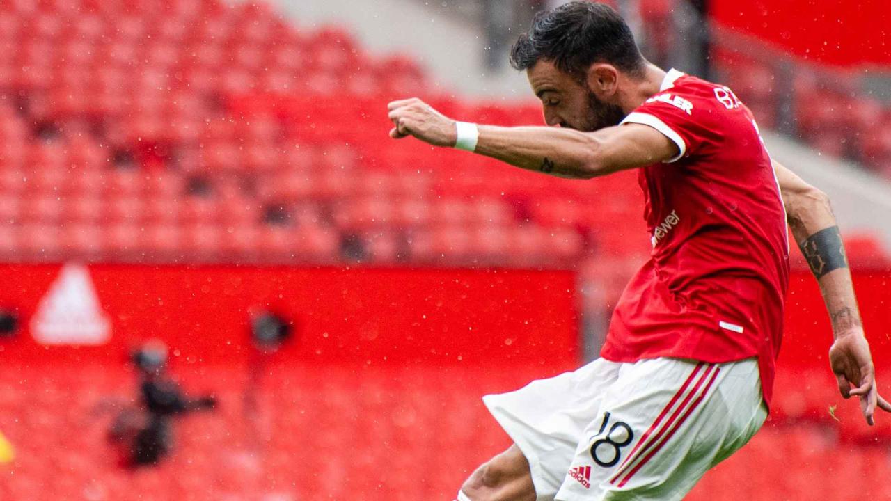 Rating pemain Manchester United vs Rangers, fokus pada Bruno Fernandes