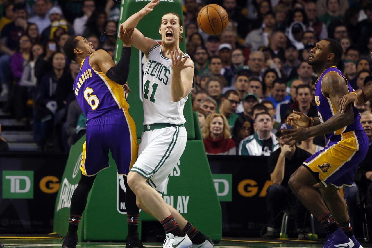 Kunci kemenangan Lakers atas Celtics 117-96