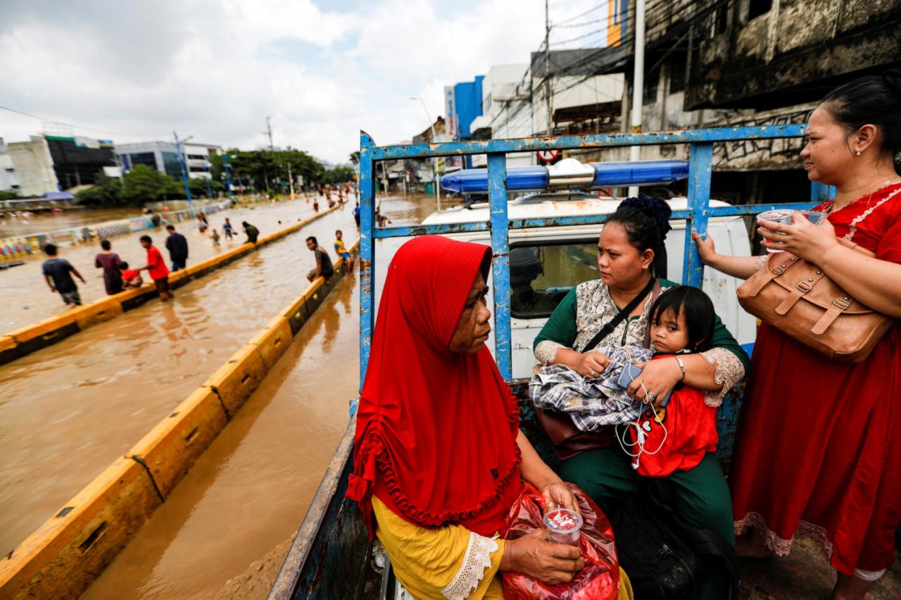 Kondisi banjir Jakarta 30 Januari 2025 dan daerah terdampak