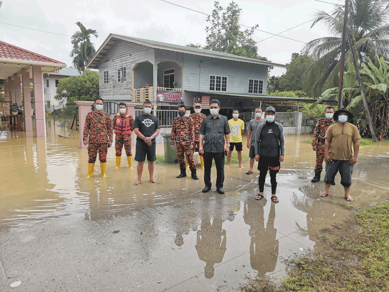 Banjir Besar di Mempawah Kalbar Ditinjau Kapusdalops BNPB RI