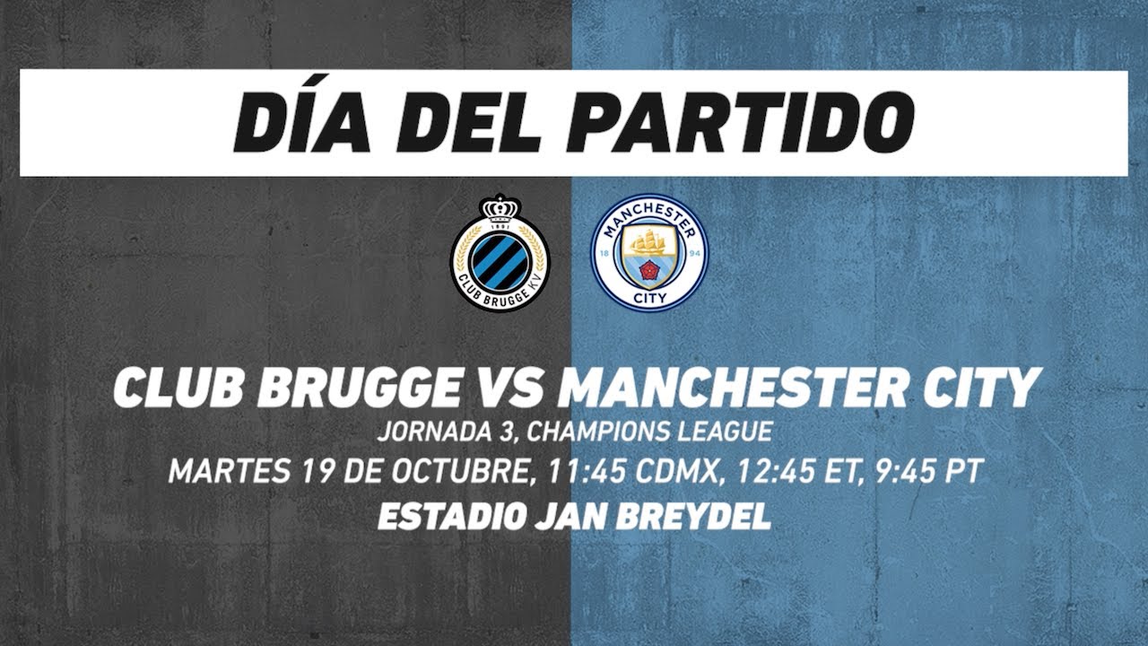 Analisis pertandingan Club Brugge vs Manchester City Liga Champions