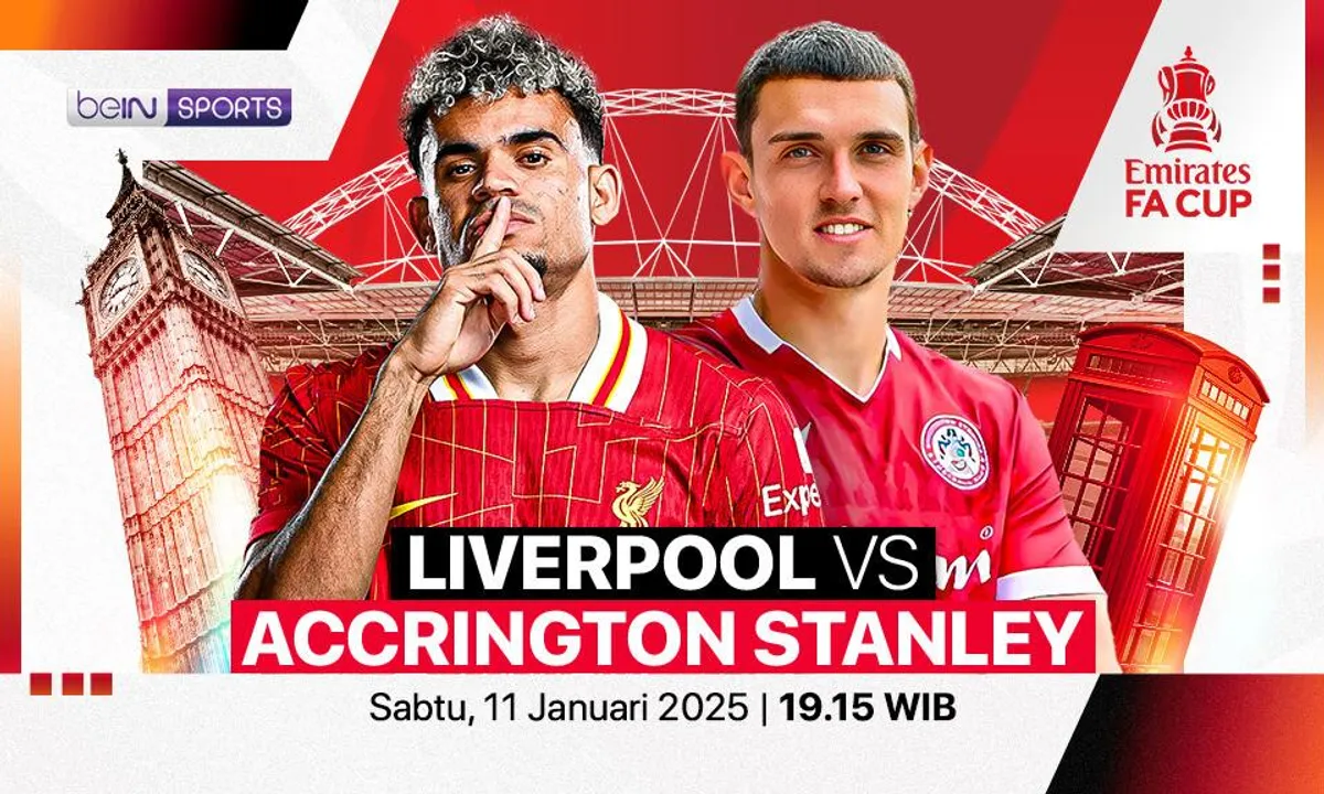 Liverpool vs Accrington Stanley Piala FA hasil pertandingan